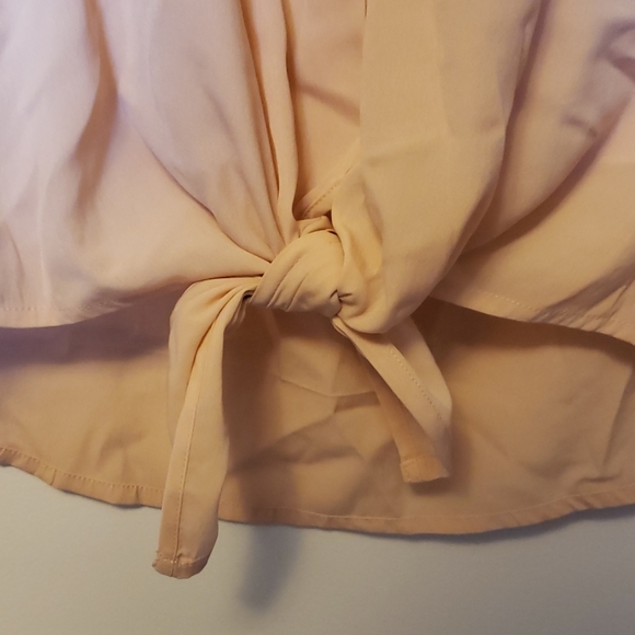 American Eagle Outfitters Tie-Front Blouse - Picture 3 of 5